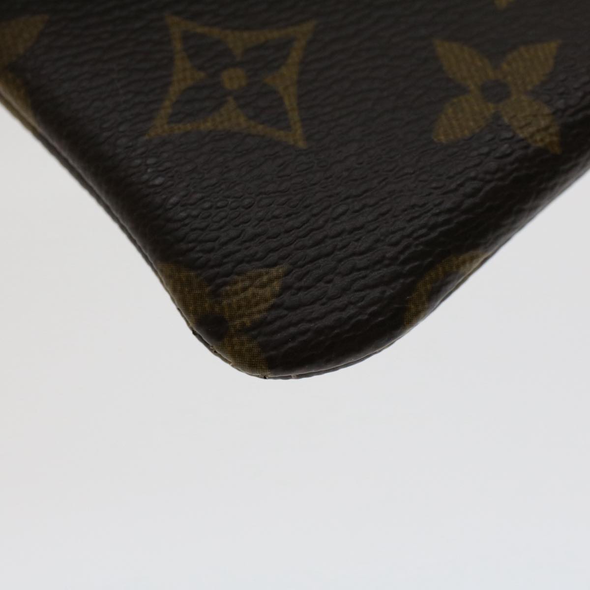 LOUIS VUITTON Monogram Pochette Cles Coin Purse M62650 LV Auth am4882