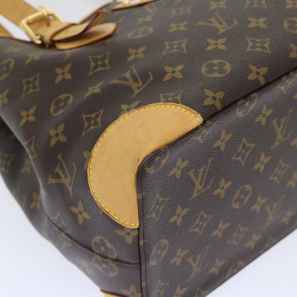 LOUIS VUITTON Monogram Hampstead MM Hand Bag M51167 LV Auth am4897