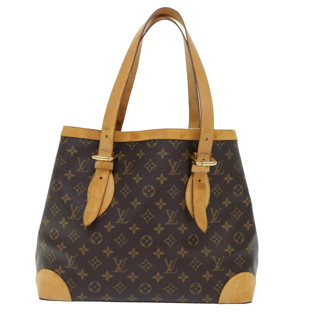 LOUIS VUITTON Monogram Hampstead MM Hand Bag M51167 LV Auth am4897