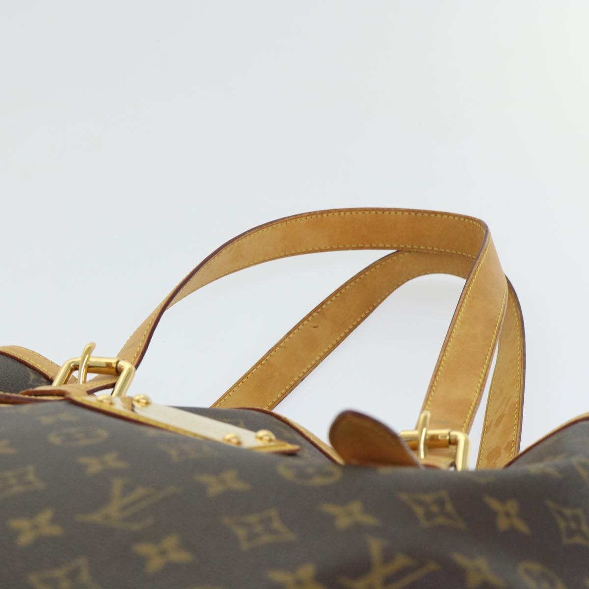 LOUIS VUITTON Monogram Hampstead MM Hand Bag M51167 LV Auth am4897