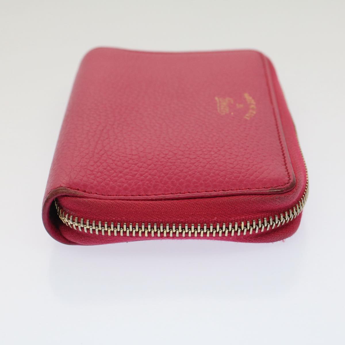 GUCCI Swing Wallet Leather Pink 354497 Auth am4913