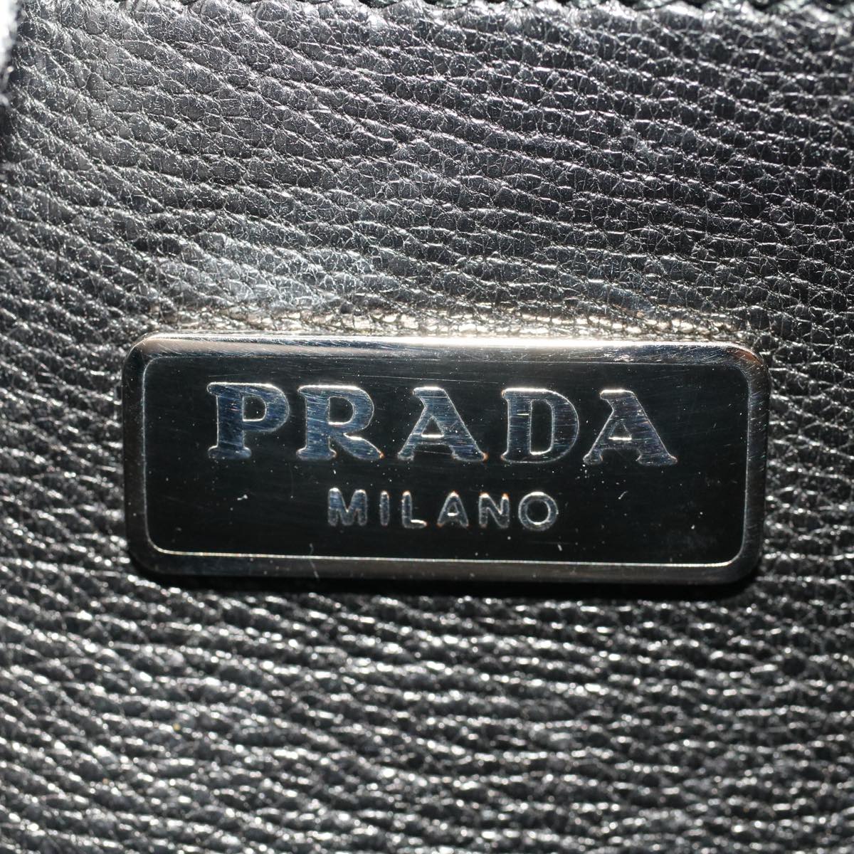 PRADA Mini Hand Bag Safiano leather 2way Pink Auth am4942V