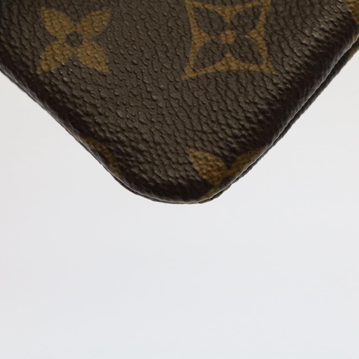 LOUIS VUITTON Monogram Pochette Cles Coin Purse M62650 LV Auth am4950