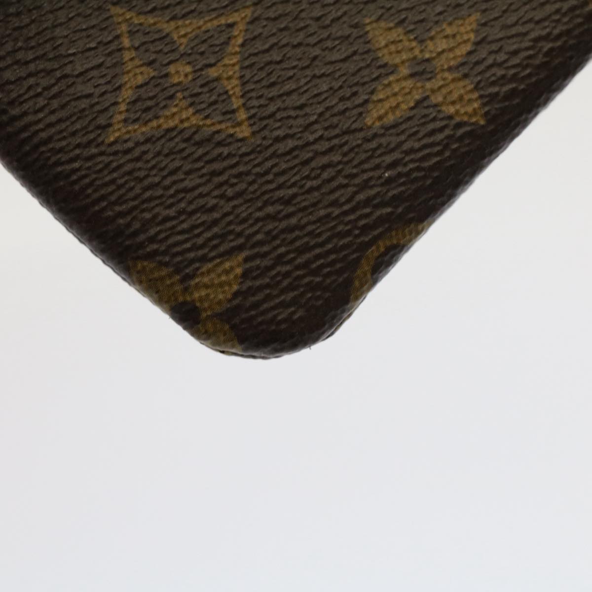 LOUIS VUITTON Monogram Pochette Cles Coin Purse M62650 LV Auth am4950