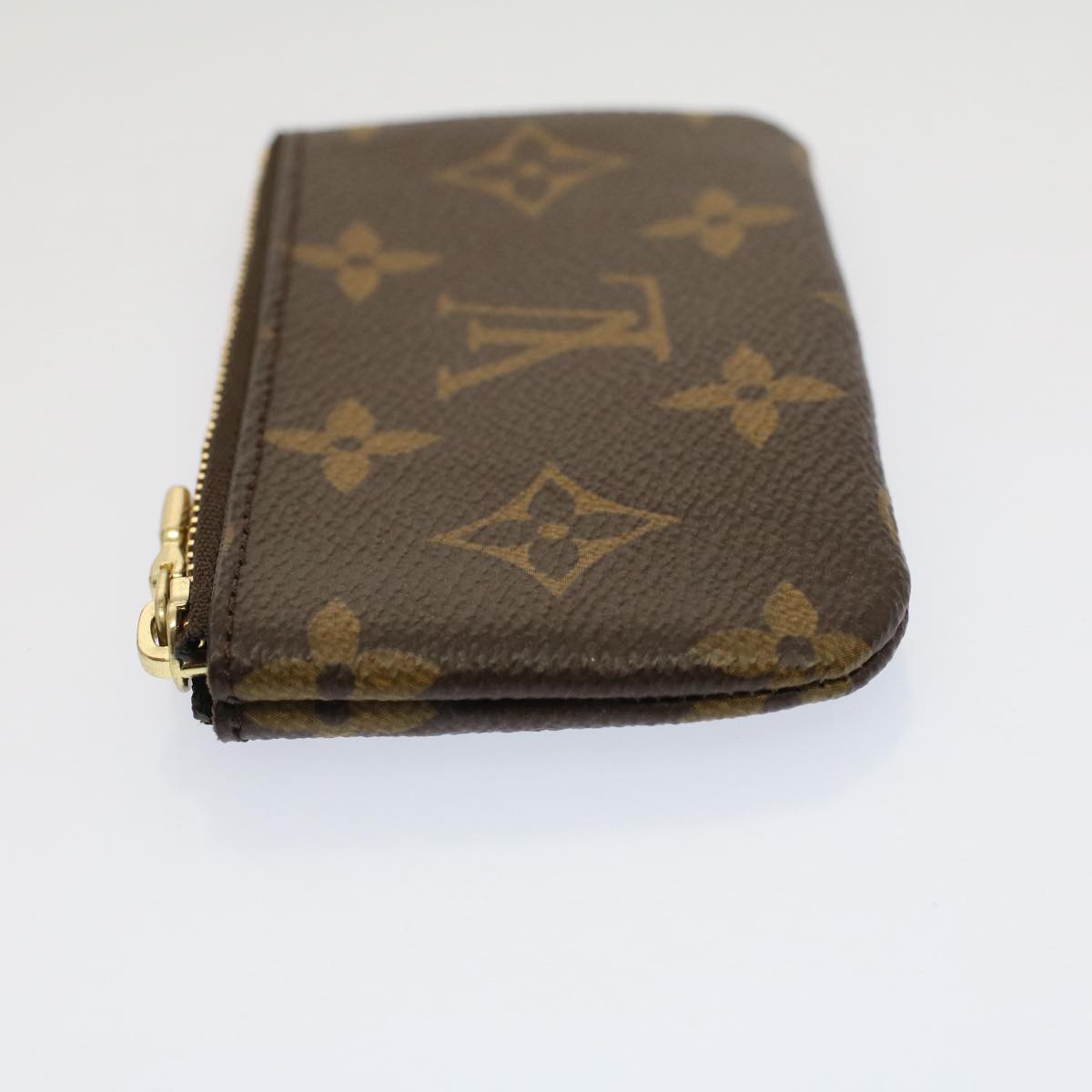 LOUIS VUITTON Monogram Pochette Cles Coin Purse M62650 LV Auth am4950