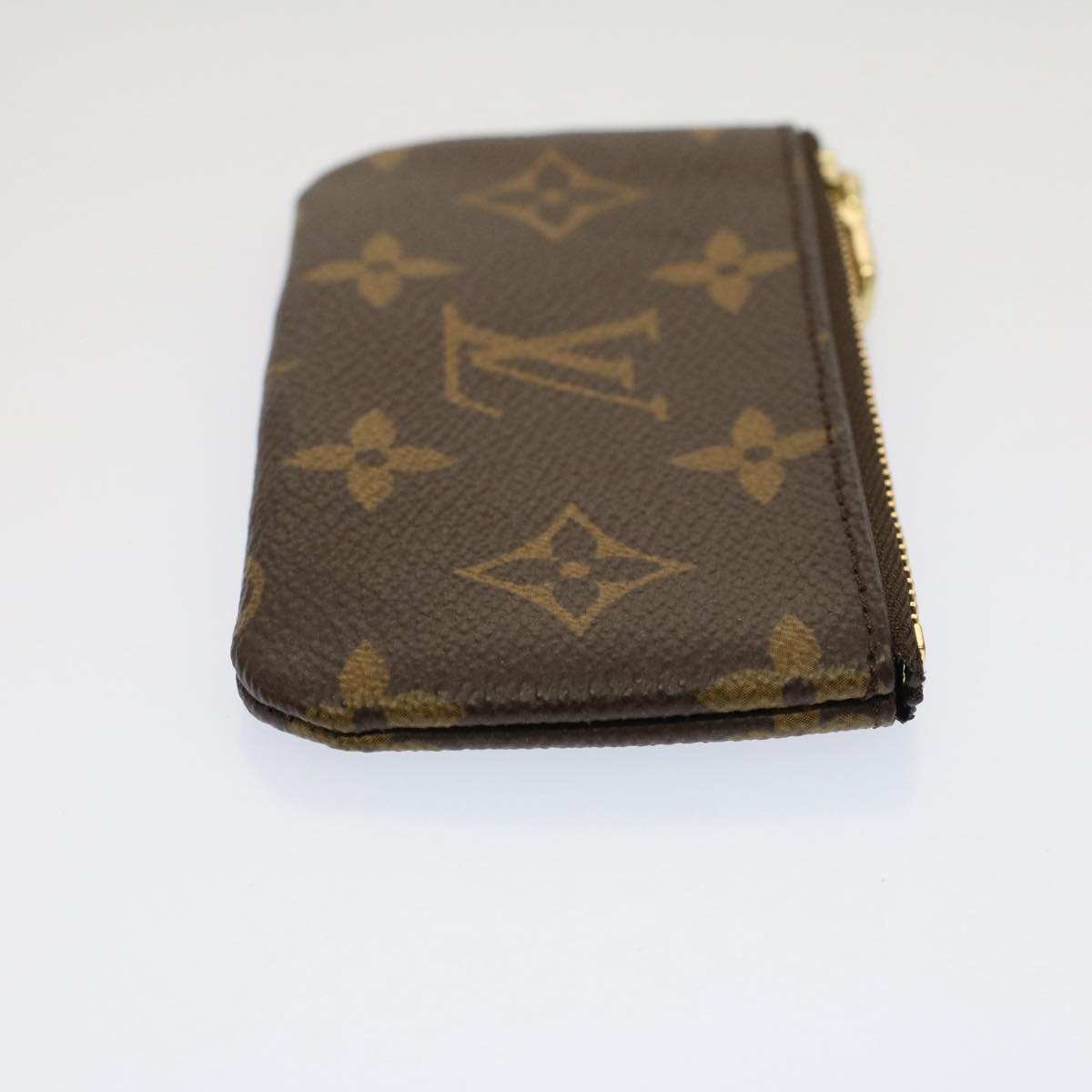 LOUIS VUITTON Monogram Pochette Cles Coin Purse M62650 LV Auth am4950