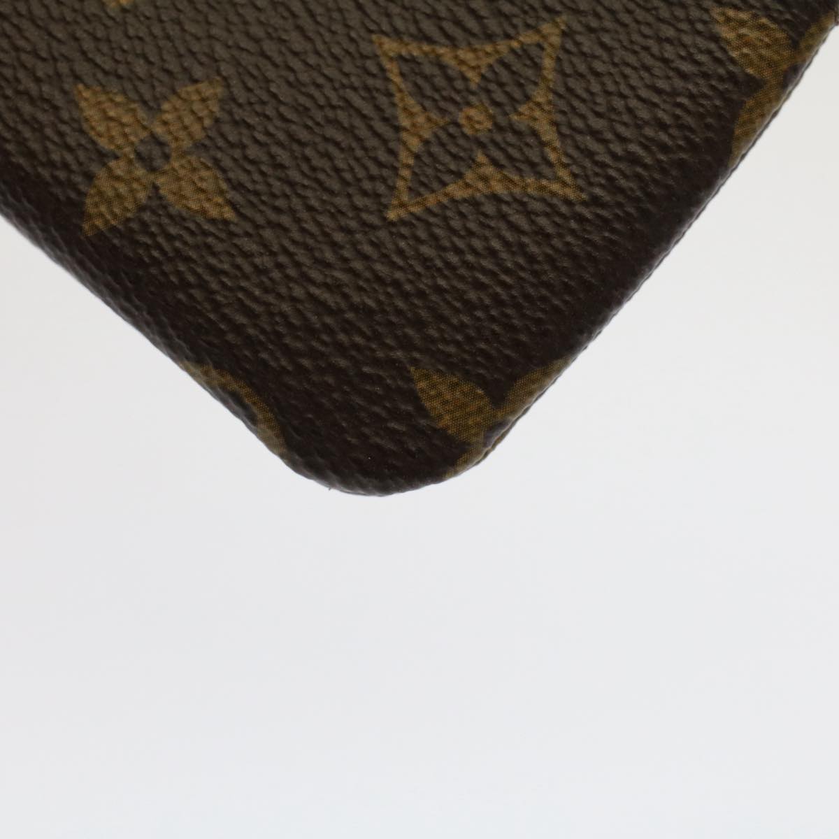 LOUIS VUITTON Monogram Pochette Cles Coin Purse M62650 LV Auth am4950