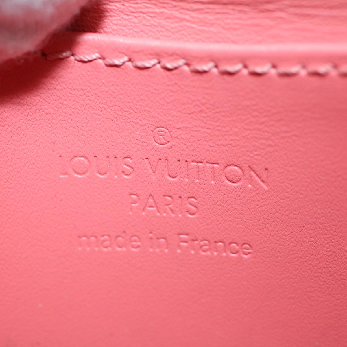 LOUIS VUITTON Monogram Vernis Zippy Coin Purse Poppy Petal M58065 LV Auth am4963