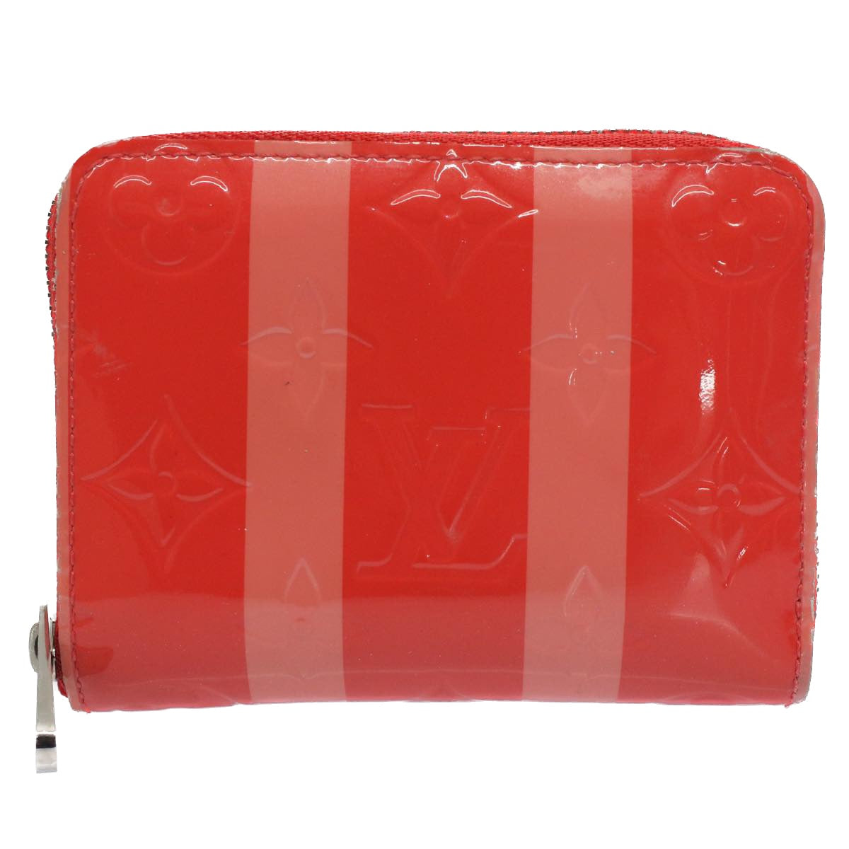 LOUIS VUITTON Monogram Vernis Zippy Coin Purse Poppy Petal M58065 LV Auth am4963