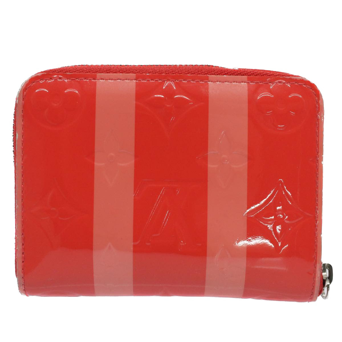 LOUIS VUITTON Monogram Vernis Zippy Coin Purse Poppy Petal M58065 LV Auth am4963