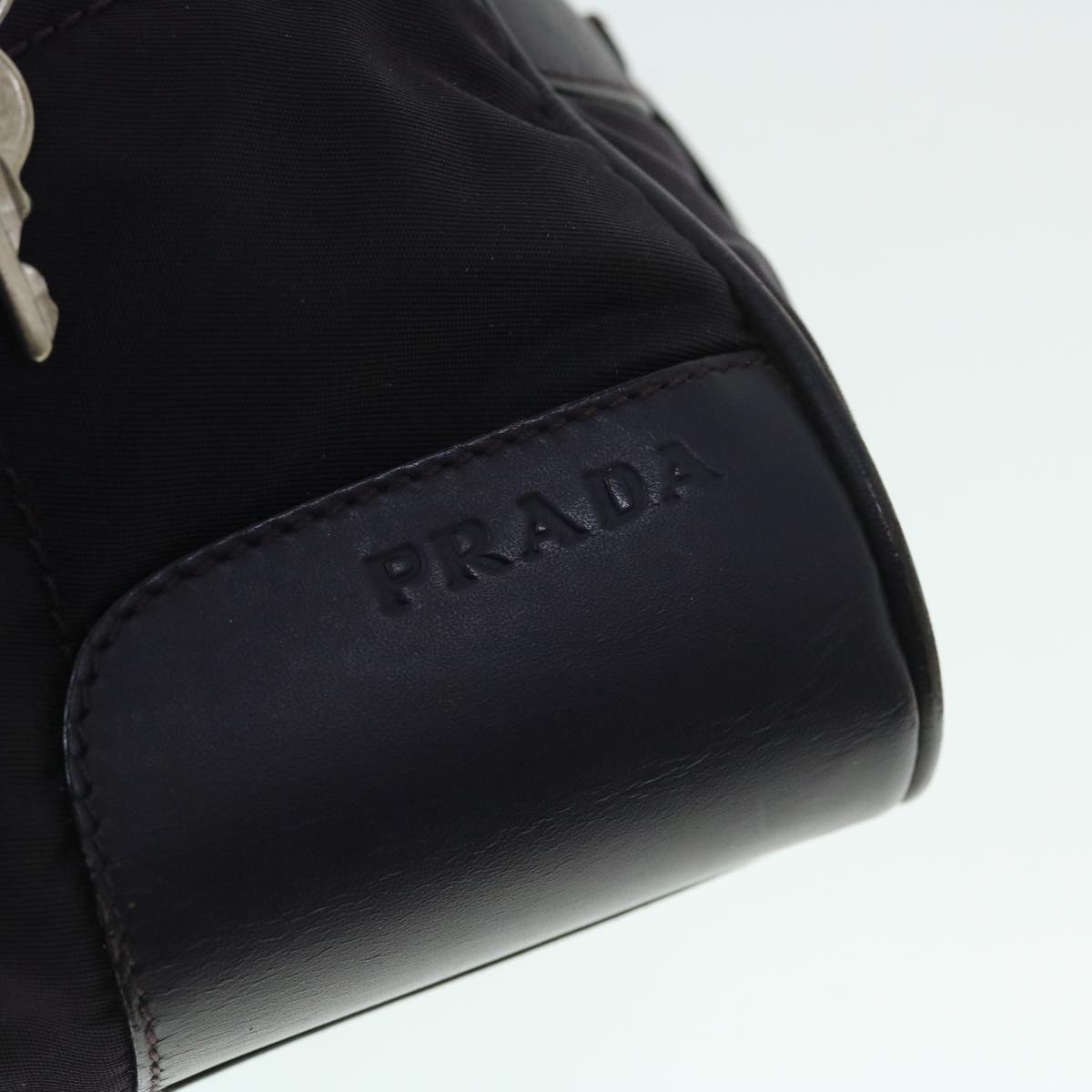 PRADA Shoulder Bag Nylon Purple Auth am4967