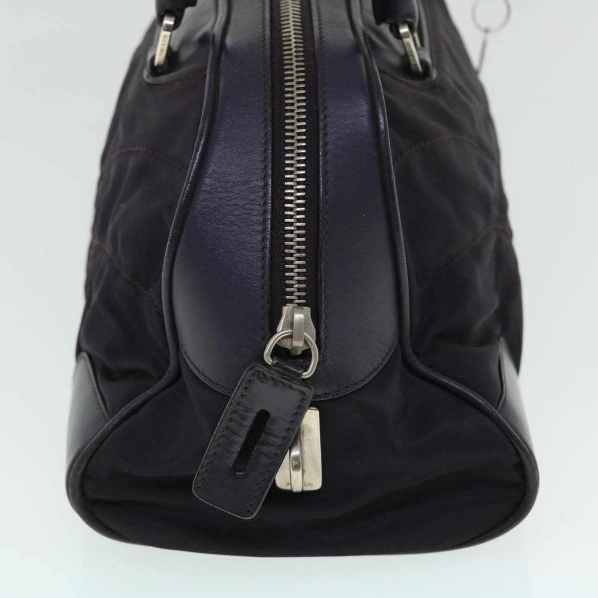 PRADA Shoulder Bag Nylon Purple Auth am4967