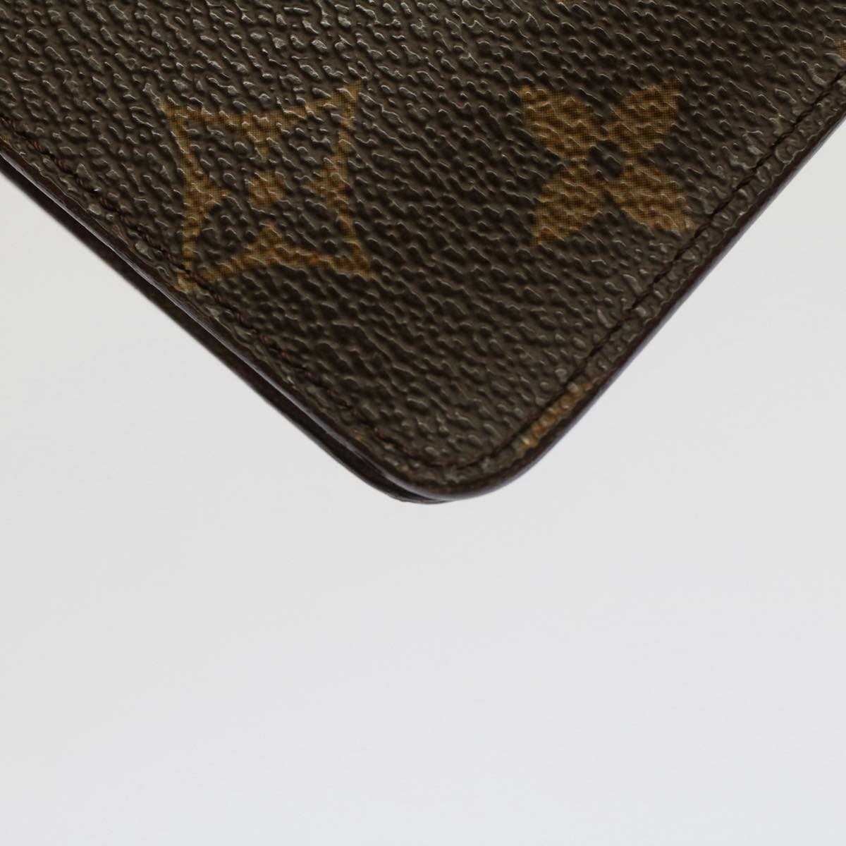 LOUIS VUITTON Monogram Agenda MM Day Planner Cover R20105 LV Auth am4973