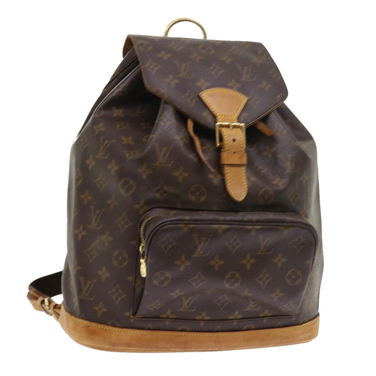 LOUIS VUITTON Monogram Montsouris GM Backpack M51135 LV Auth am5007