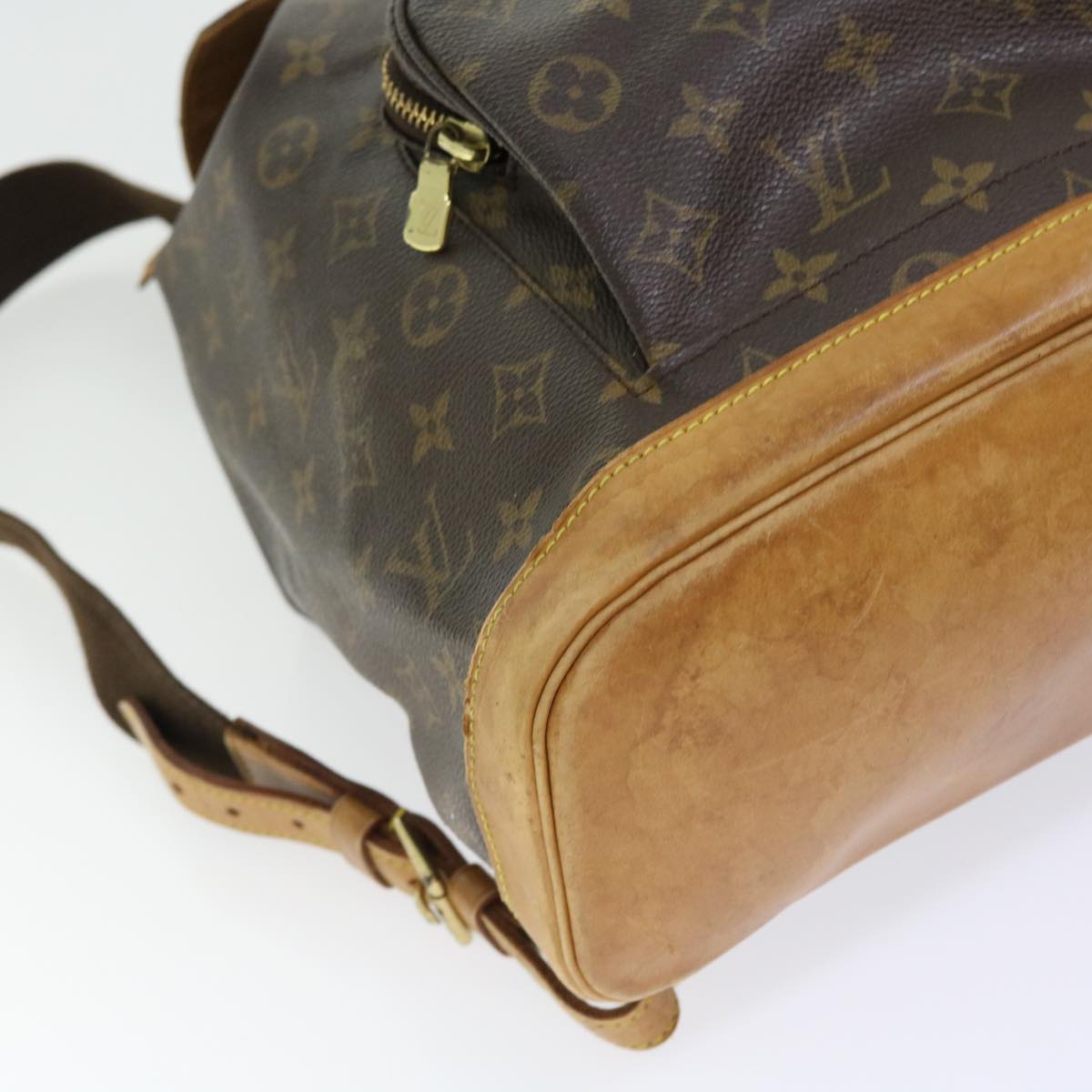 LOUIS VUITTON Monogram Montsouris GM Backpack M51135 LV Auth am5007