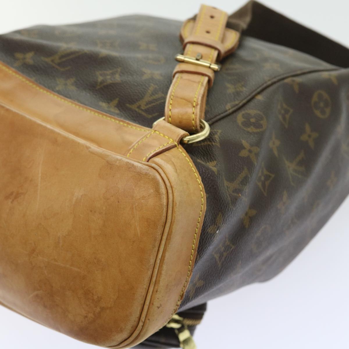 LOUIS VUITTON Monogram Montsouris GM Backpack M51135 LV Auth am5007