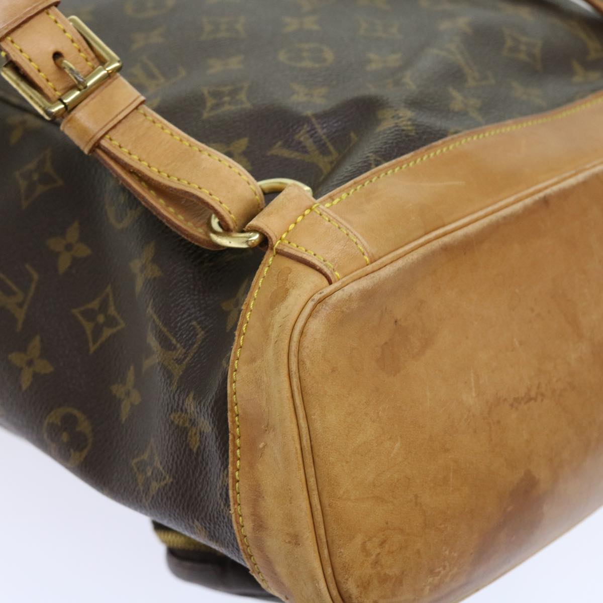 LOUIS VUITTON Monogram Montsouris GM Backpack M51135 LV Auth am5007