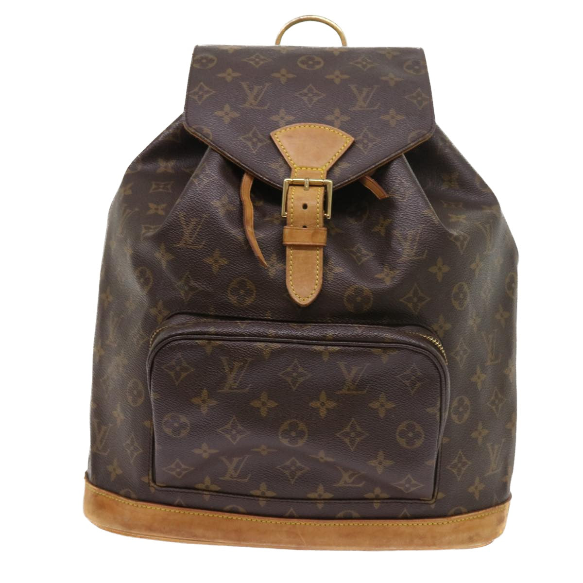 LOUIS VUITTON Monogram Montsouris GM Backpack M51135 LV Auth am5007