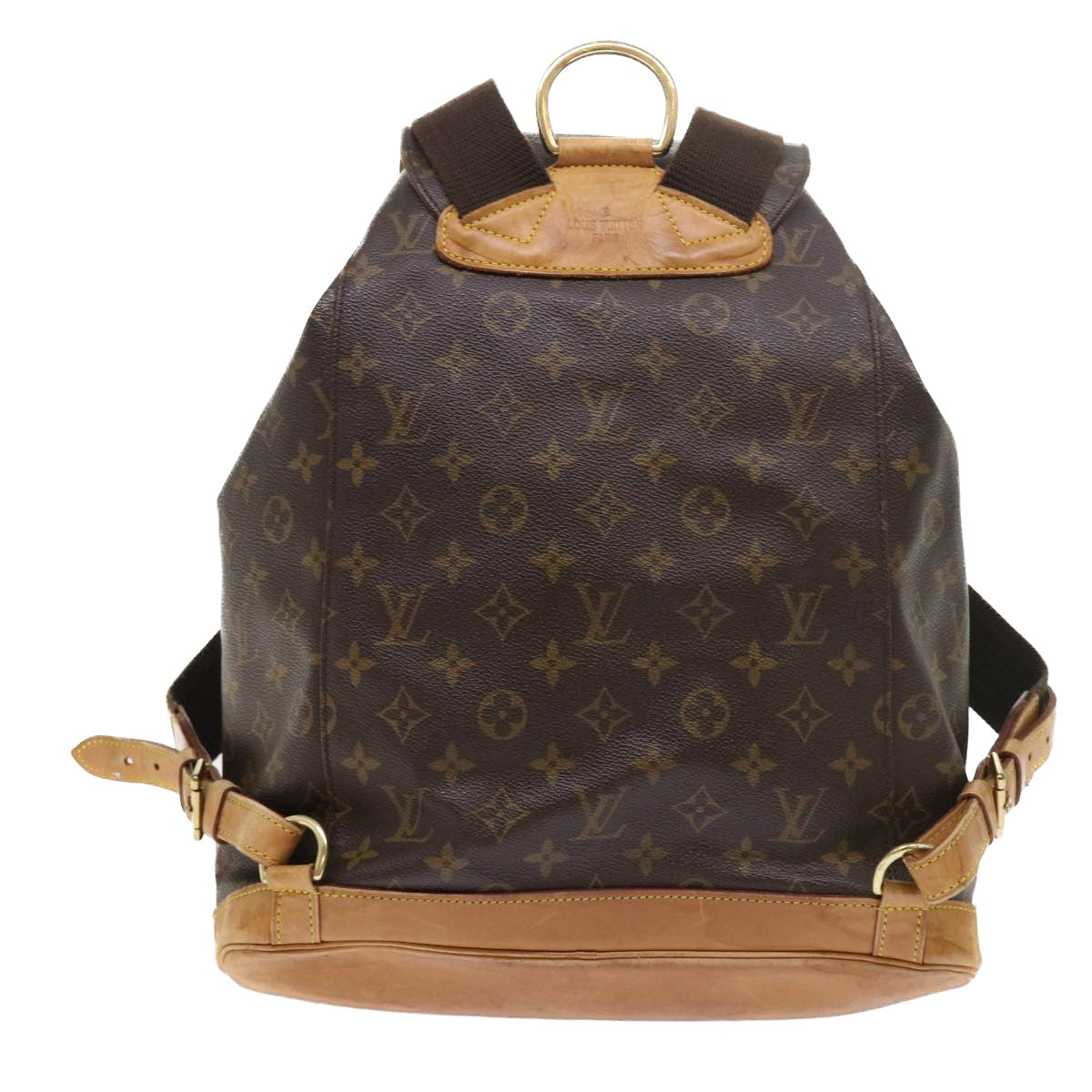 LOUIS VUITTON Monogram Montsouris GM Backpack M51135 LV Auth am5007