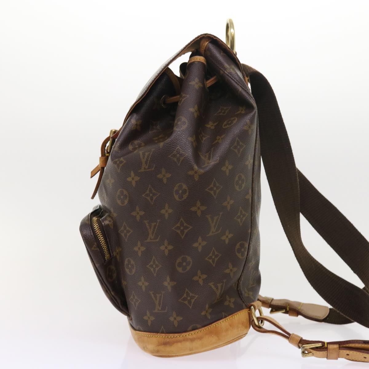 LOUIS VUITTON Monogram Montsouris GM Backpack M51135 LV Auth am5007