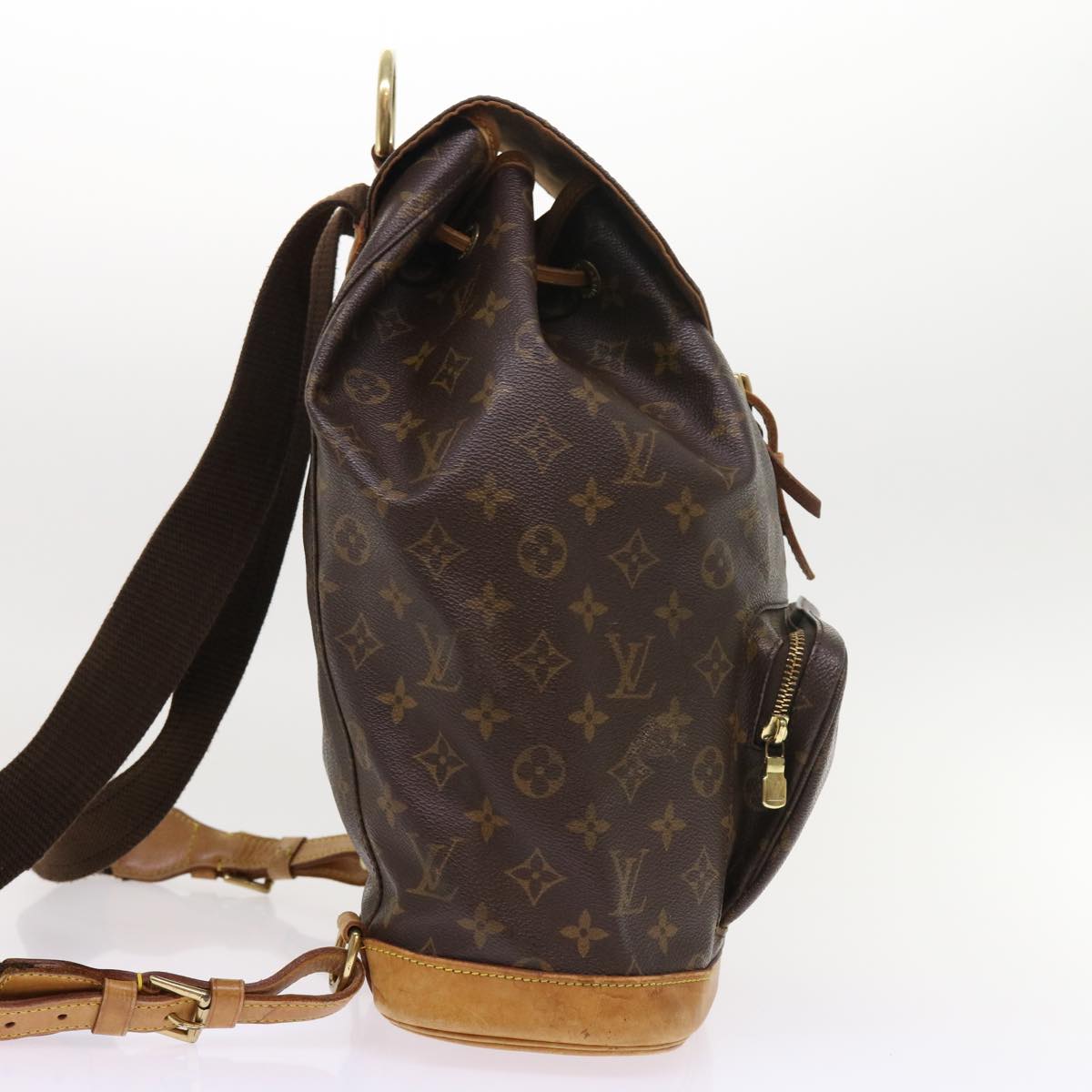 LOUIS VUITTON Monogram Montsouris GM Backpack M51135 LV Auth am5007