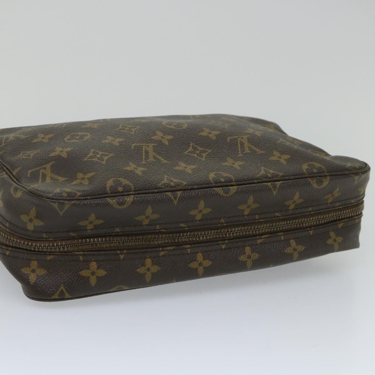 LOUIS VUITTON Monogram Trousse Toilette 28 Clutch Bag M47522 LV Auth am5084