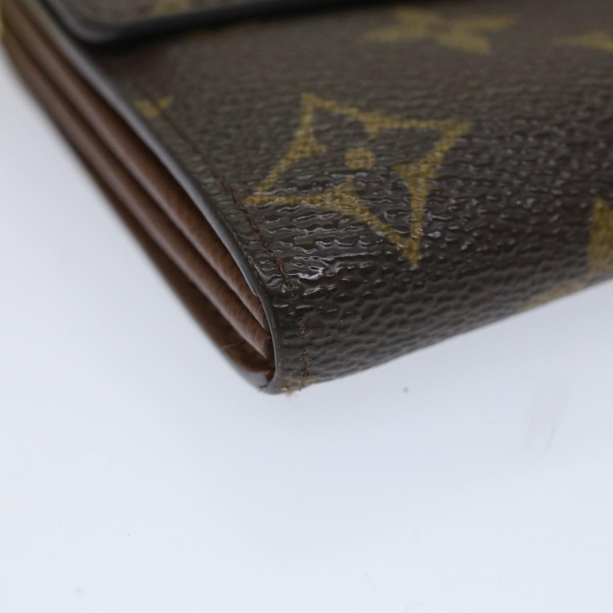 LOUIS VUITTON Monogram Pochette Porte Monnaie Credit Wallet M61725 Auth am5101