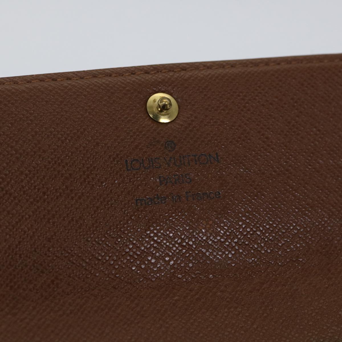 LOUIS VUITTON Monogram Pochette Porte Monnaie Credit Wallet M61725 Auth am5101