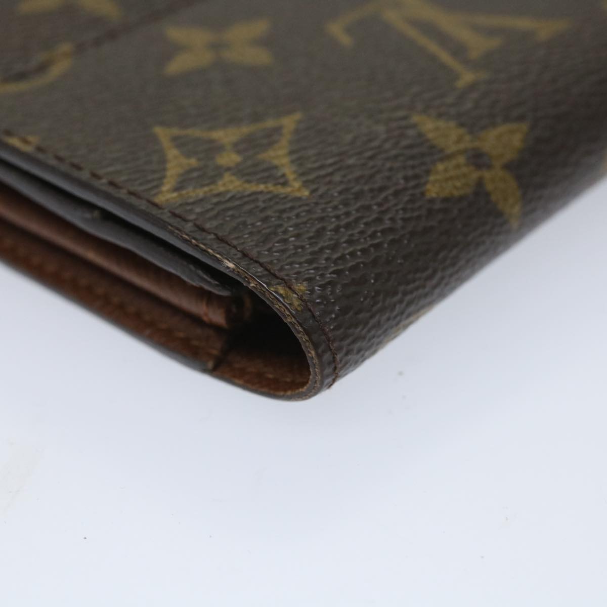 LOUIS VUITTON Monogram Pochette Porte Monnaie Credit Wallet M61725 Auth am5101