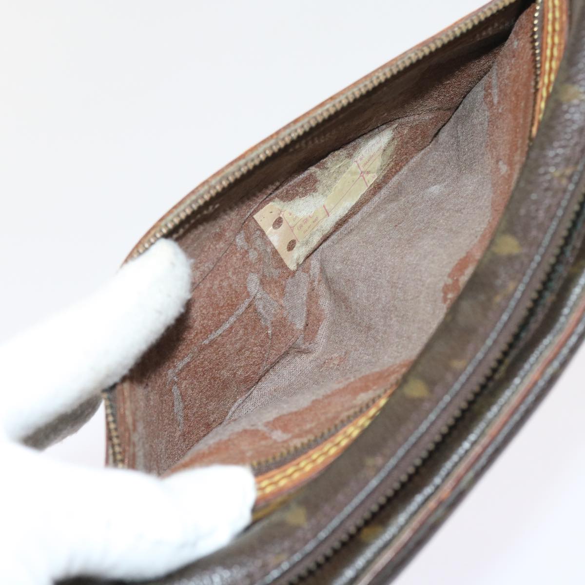 LOUIS VUITTON Monogram Clutch Bag 2 Set LV Auth am5127