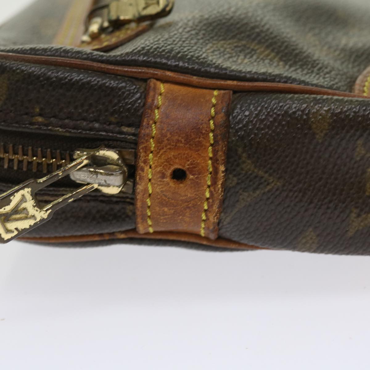 LOUIS VUITTON Monogram Clutch Bag 2 Set LV Auth am5127
