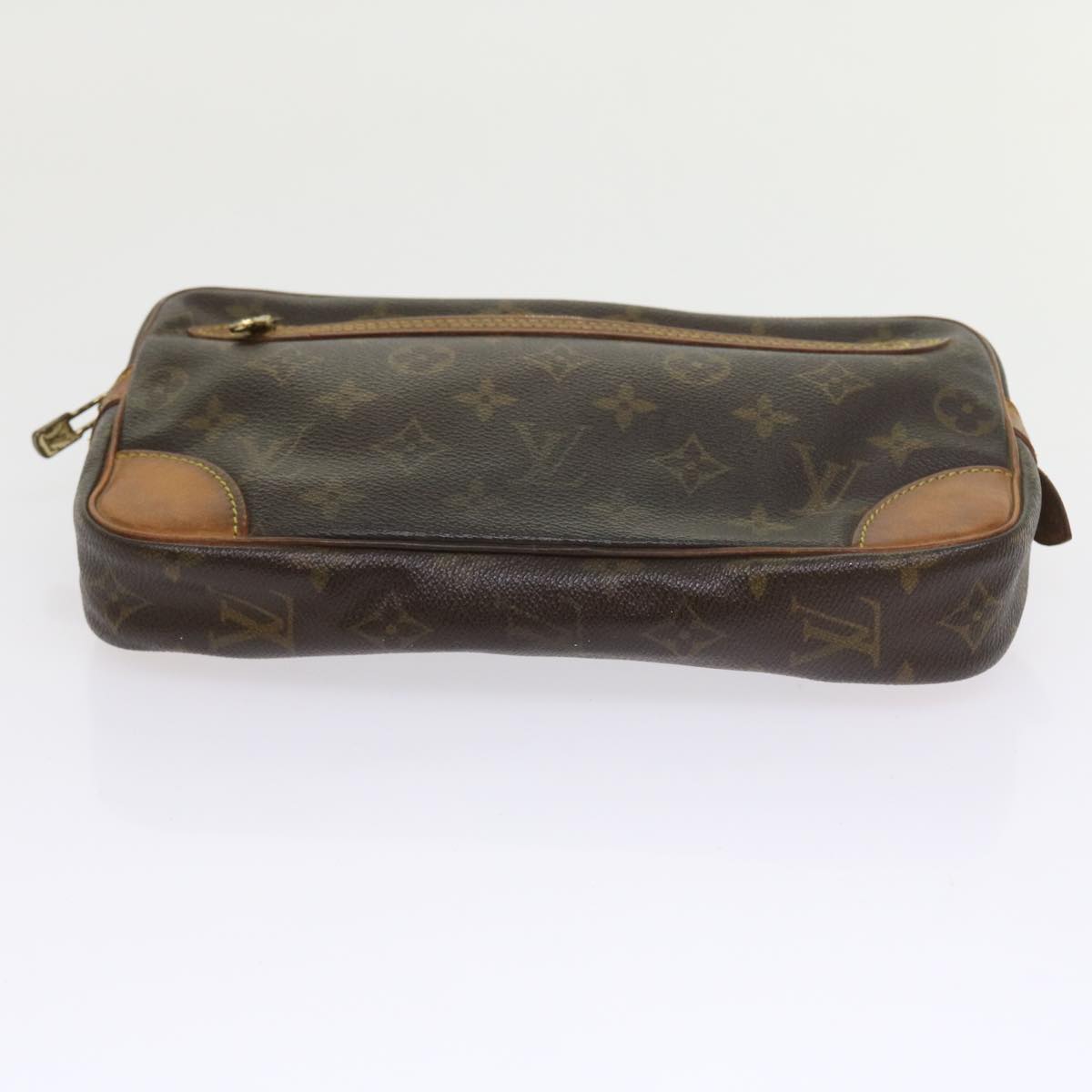 LOUIS VUITTON Monogram Clutch Bag 2 Set LV Auth am5127