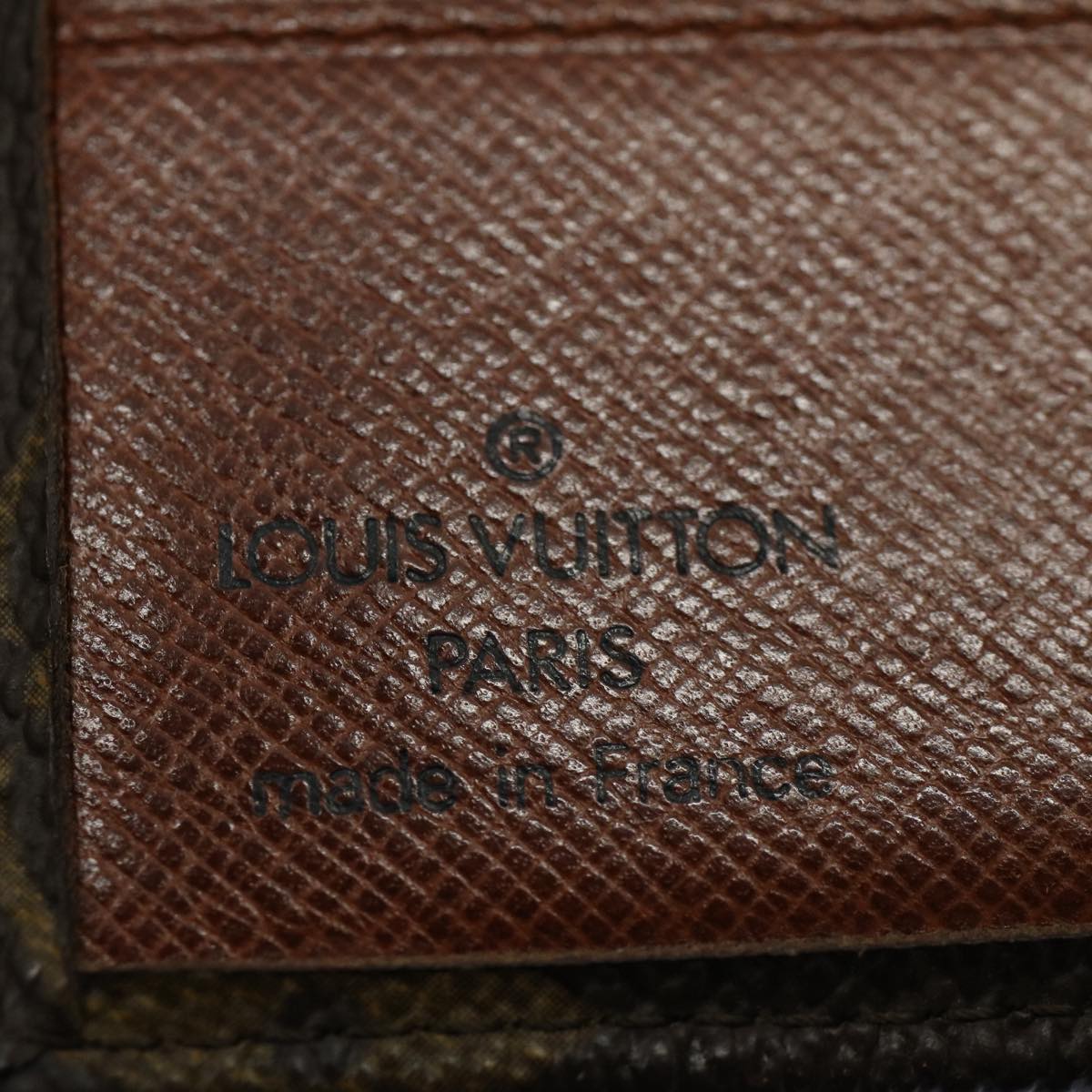 LOUIS VUITTON Monogram Porte Monnaie Bier Cartes Crdit Wallet M61652 Auth am5146