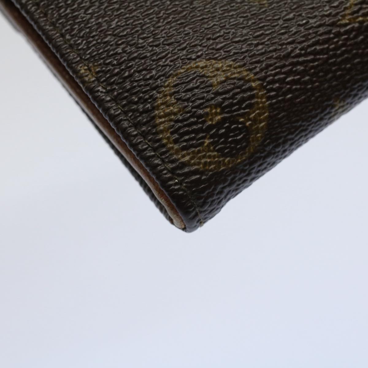 LOUIS VUITTON Monogram Porte Monnaie Bier Cartes Crdit Wallet M61652 Auth am5146