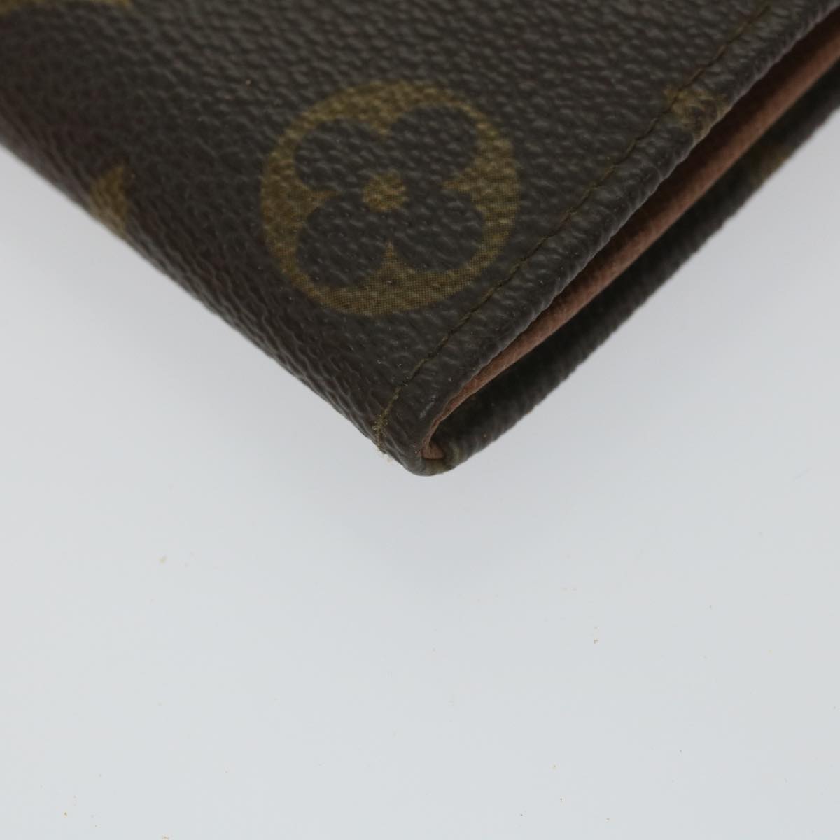 LOUIS VUITTON Monogram Porte Monnaie Bier Cartes Crdit Wallet M61652 Auth am5147