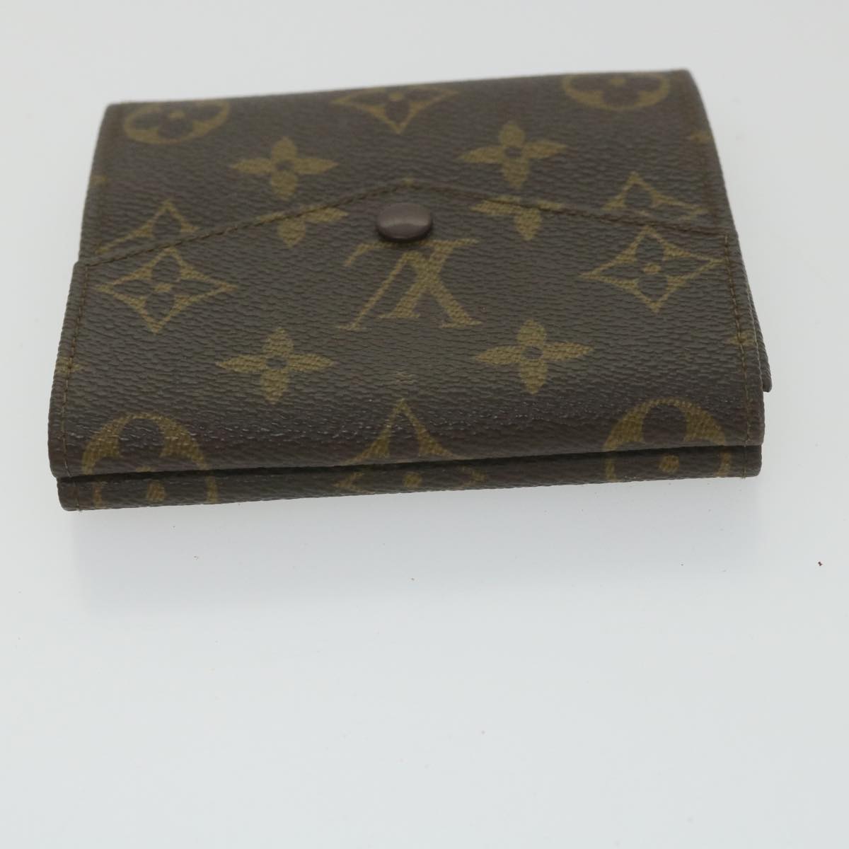 LOUIS VUITTON Monogram Porte Monnaie Bier Cartes Crdit Wallet M61652 Auth am5147