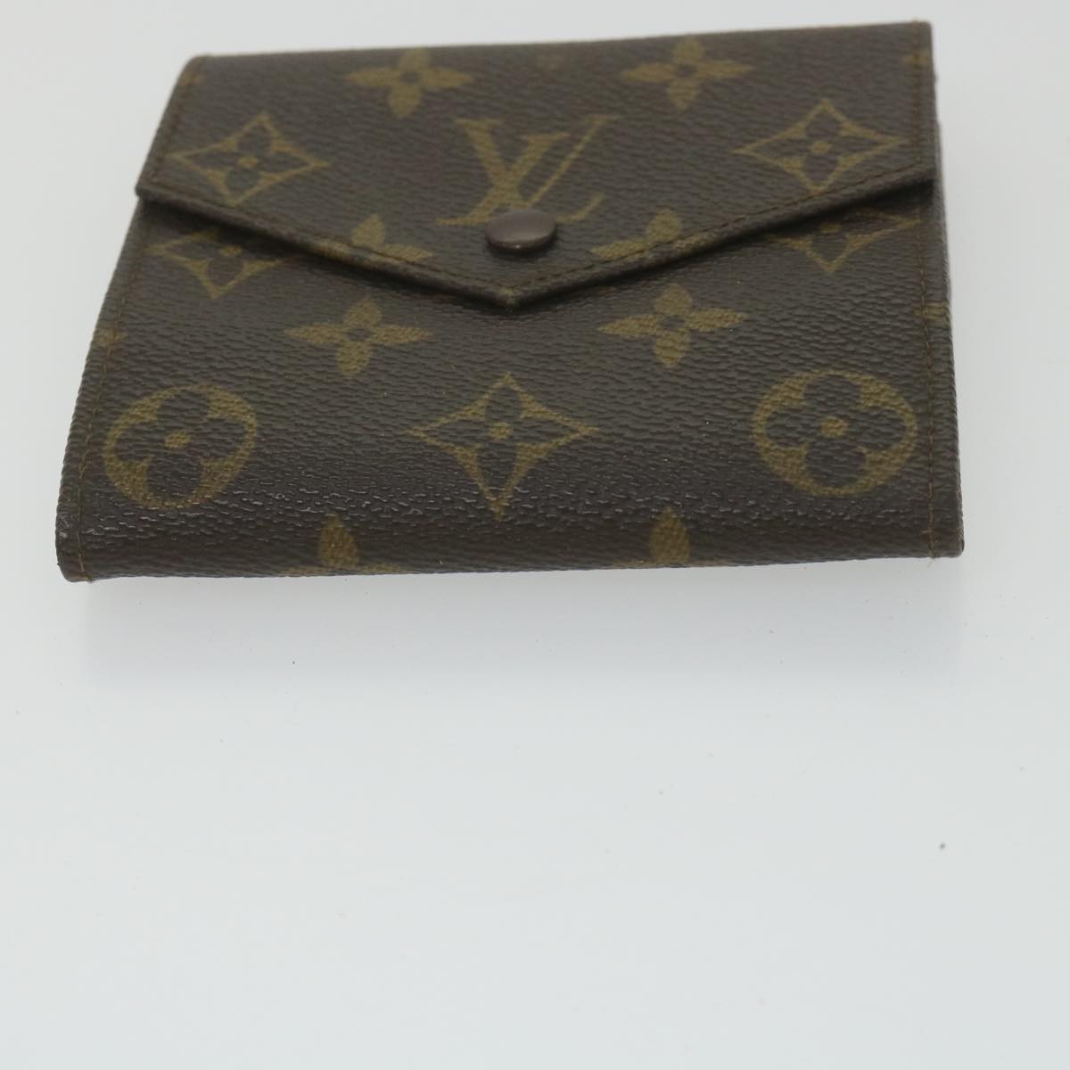 LOUIS VUITTON Monogram Porte Monnaie Bier Cartes Crdit Wallet M61652 Auth am5147