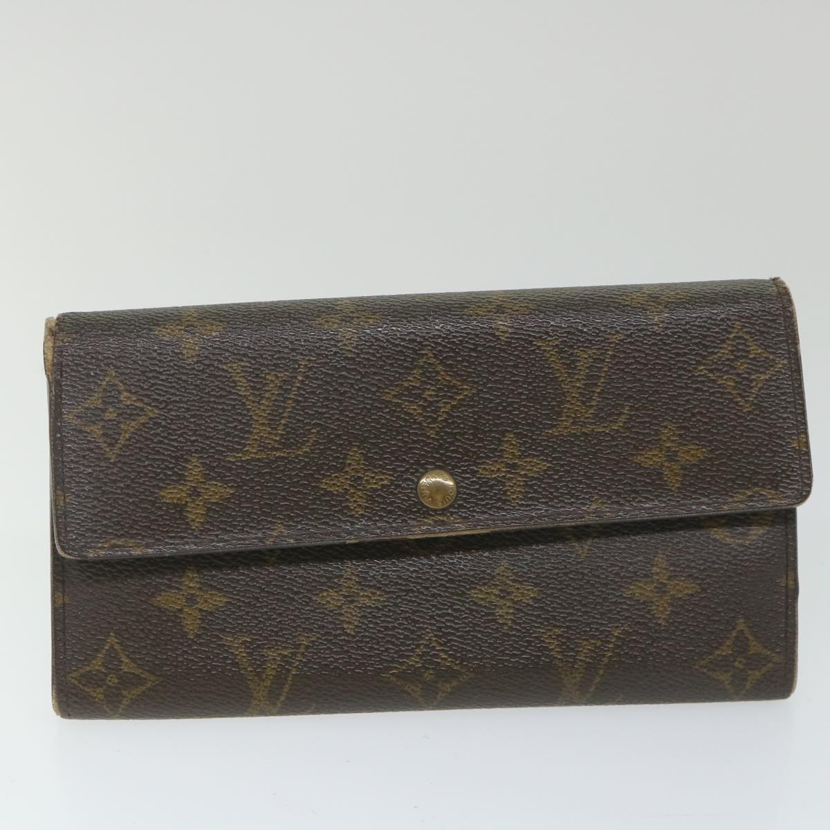 LOUIS VUITTON Monogram Day Planner Cover Wallet 2Set LV Auth am5152