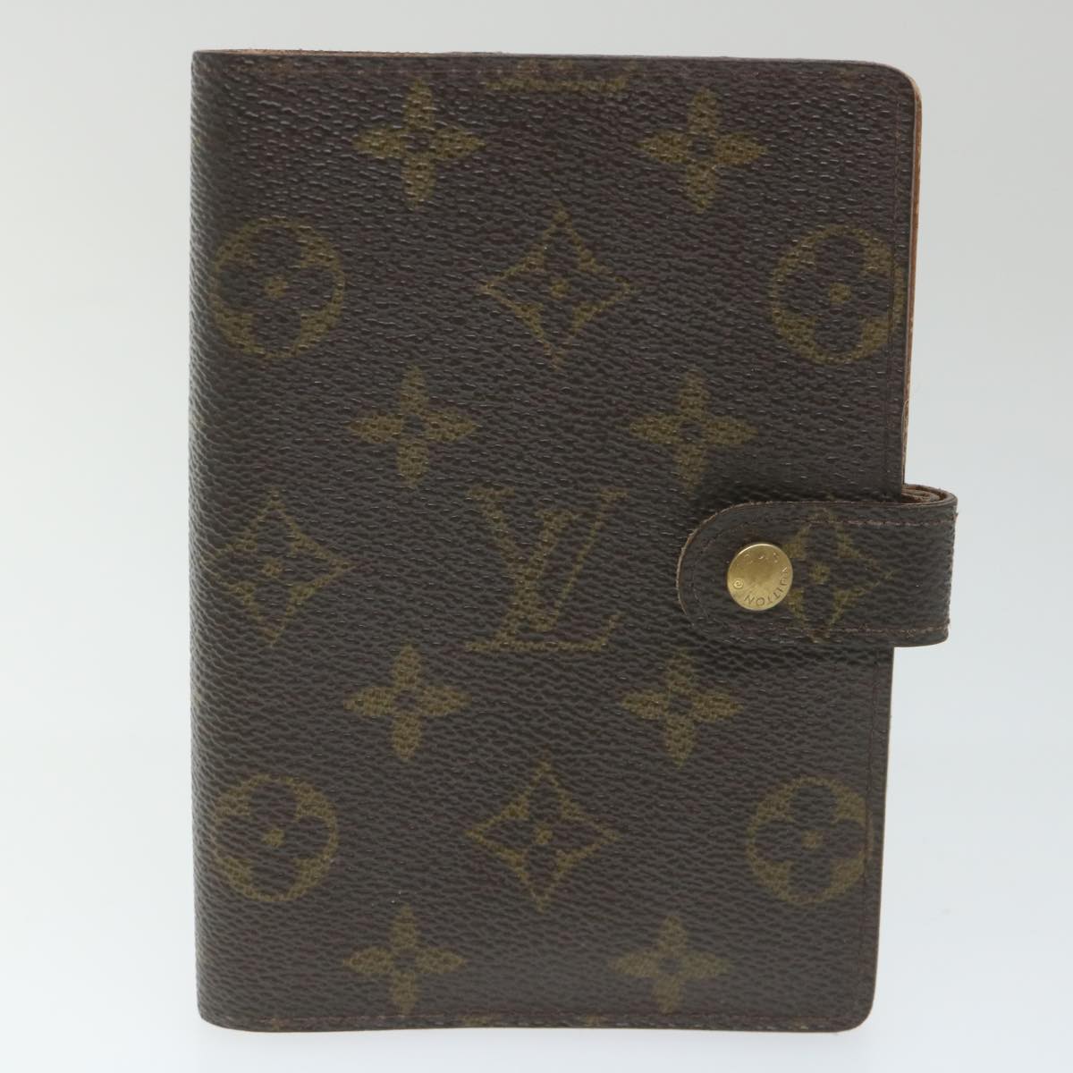 LOUIS VUITTON Monogram Day Planner Cover Wallet 2Set LV Auth am5152