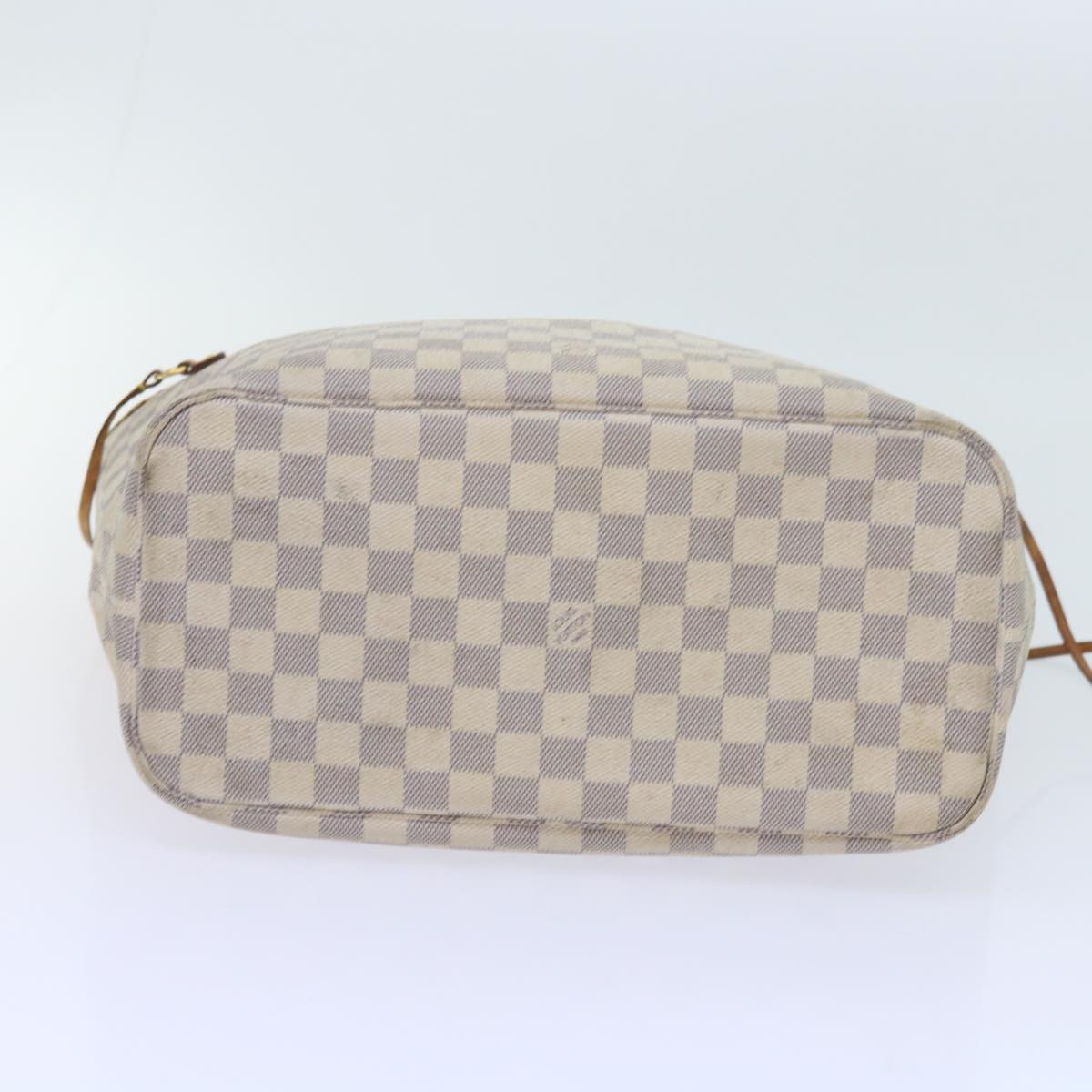 LOUIS VUITTON Damier Azur Neverfull MM Tote Bag N41605 LV Auth am5160