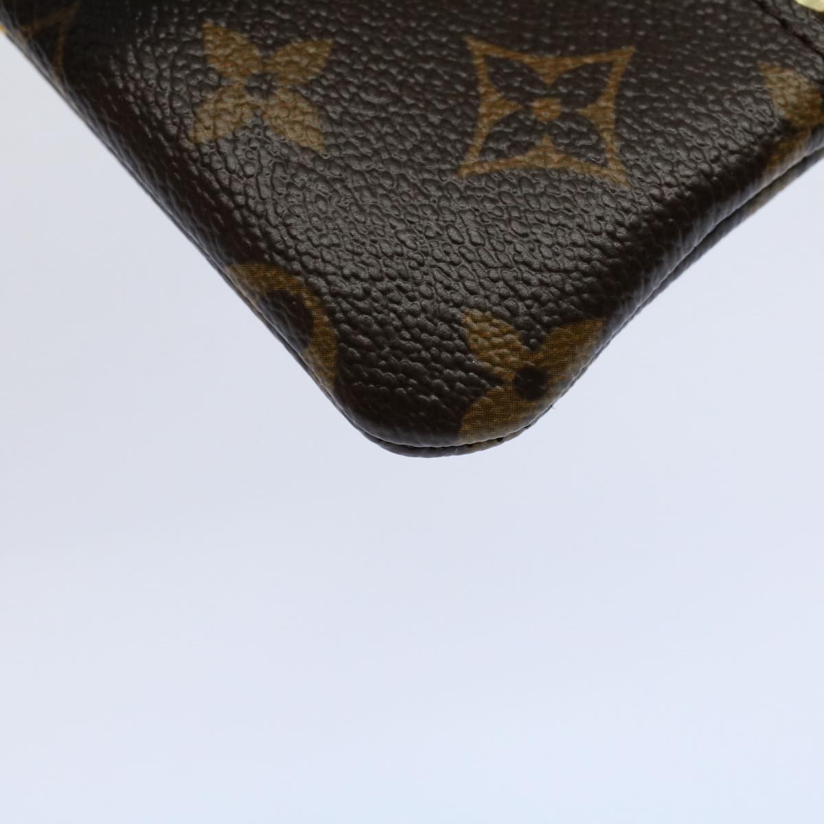 LOUIS VUITTON Monogram Groom Pochette Cles Coin Purse Jaune M60033 Auth am5172