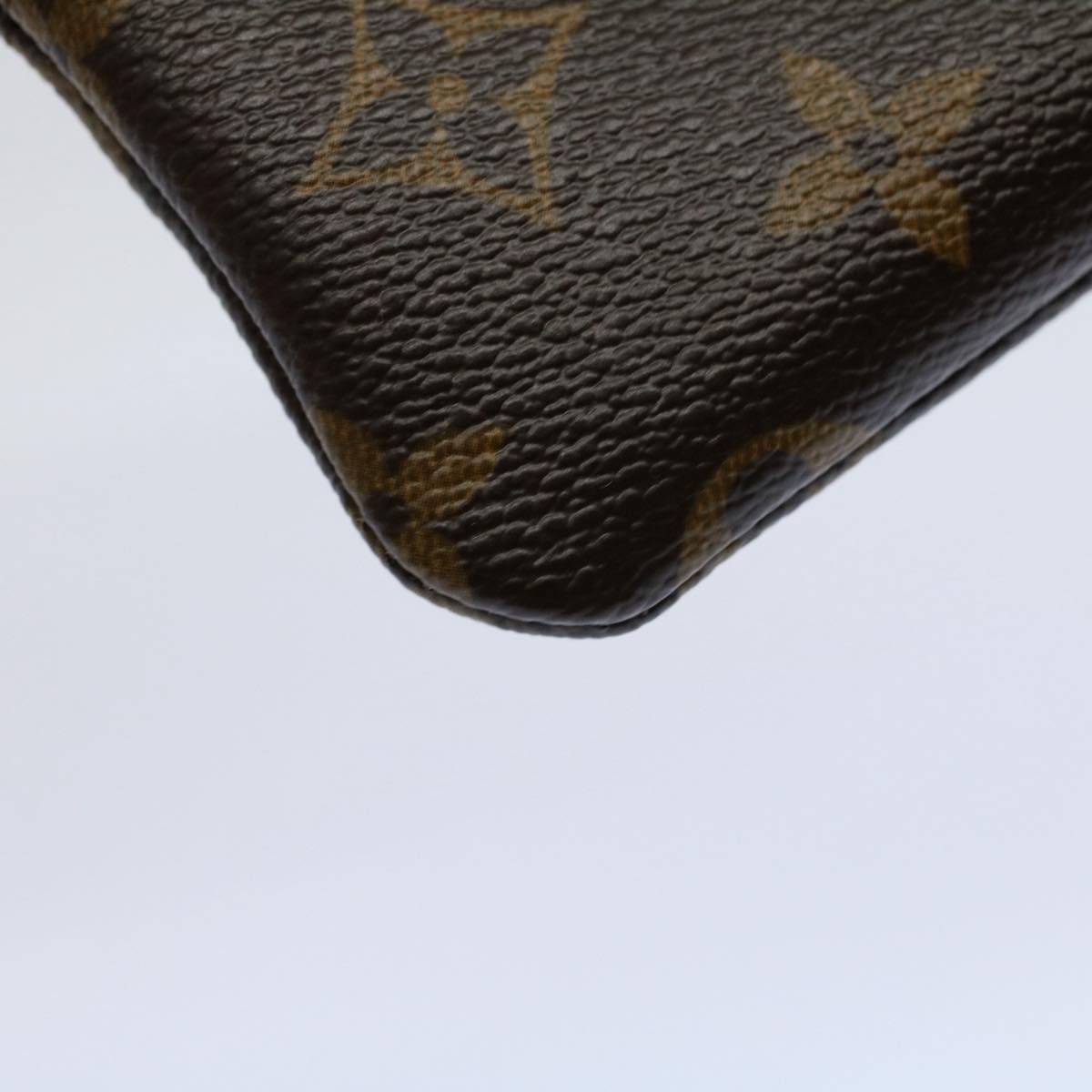 LOUIS VUITTON Monogram Groom Pochette Cles Coin Purse Jaune M60033 Auth am5172