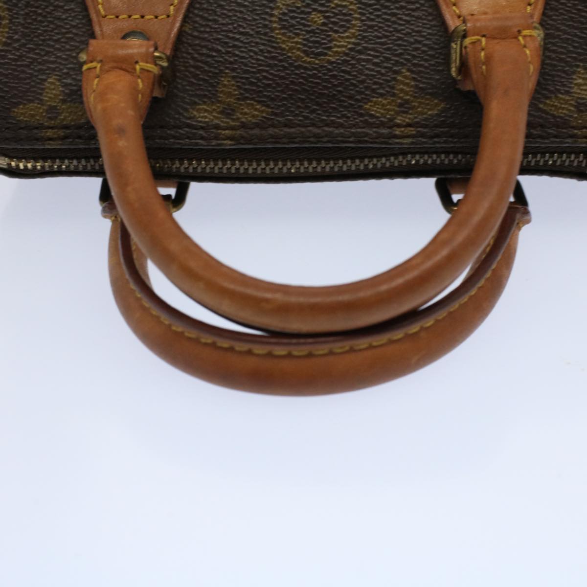 LOUIS VUITTON Monogram Mini Speedy Hand Bag M41534 LV Auth am5174