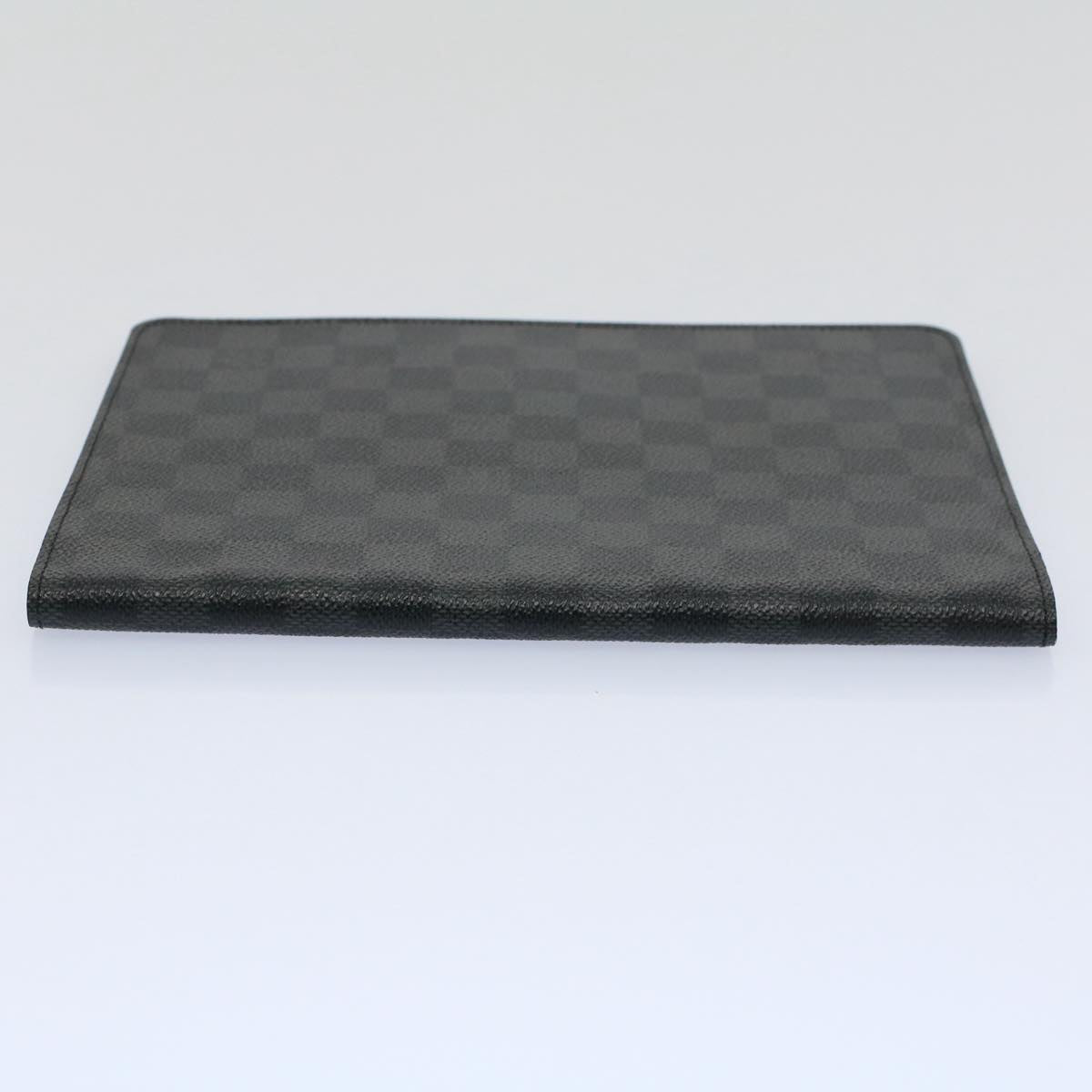 LOUIS VUITTON Damier Graphite Agenda Bureau Note Cover R20974 LV Auth am5184