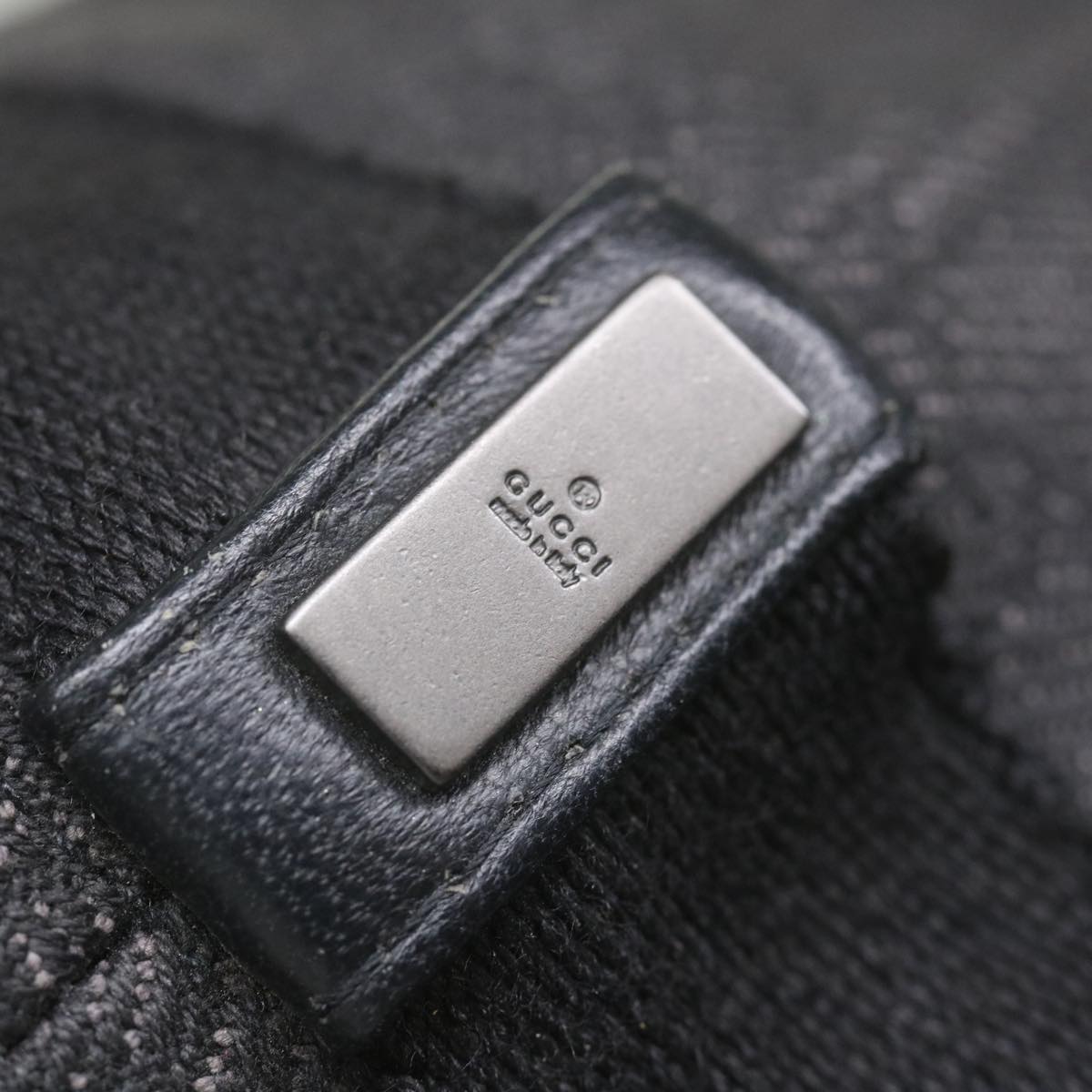 GUCCI GG Canvas Hat L Size Gray Auth am5225