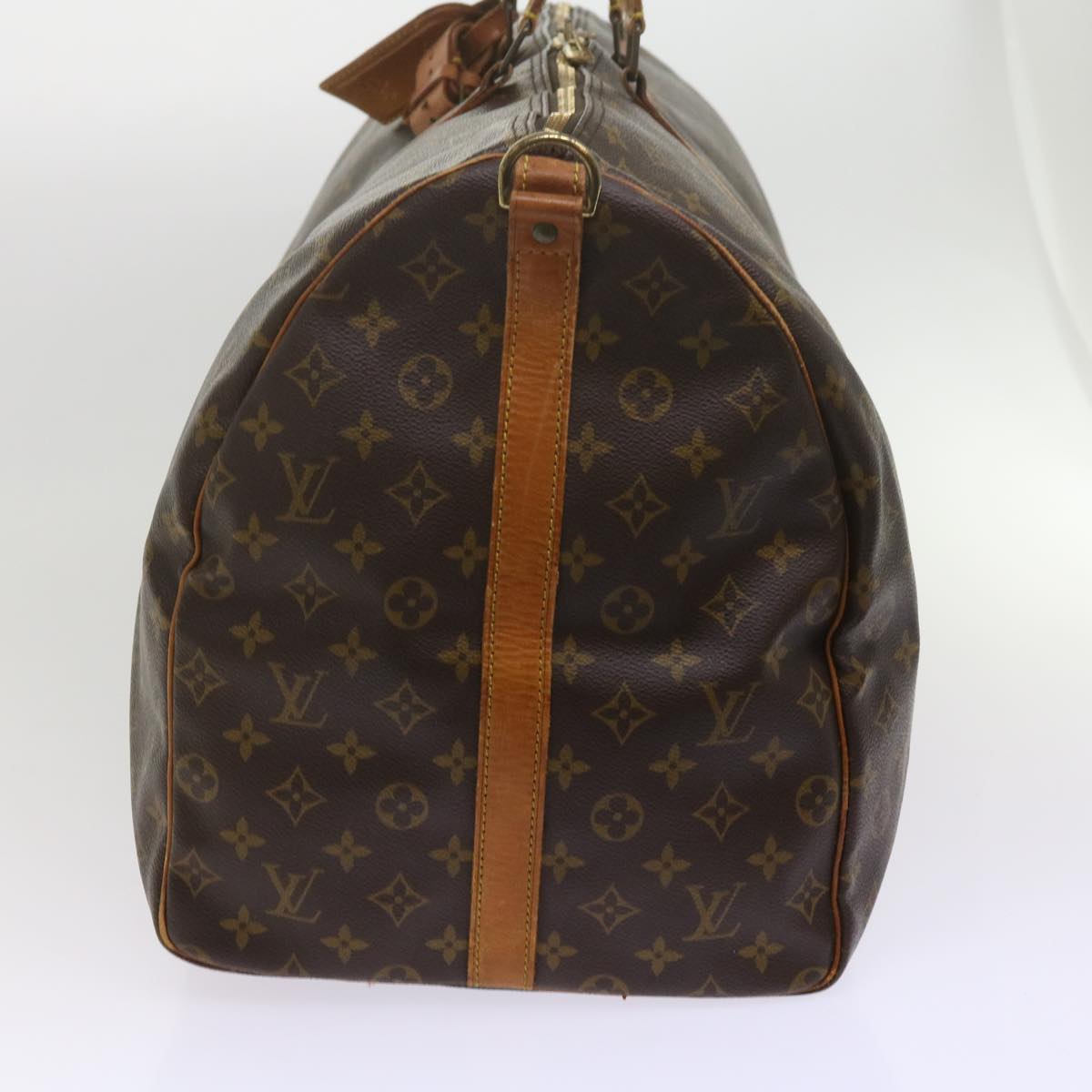 LOUIS VUITTON Monogram Keepall Bandouliere 60 Boston Bag M41412 LV Auth am5255