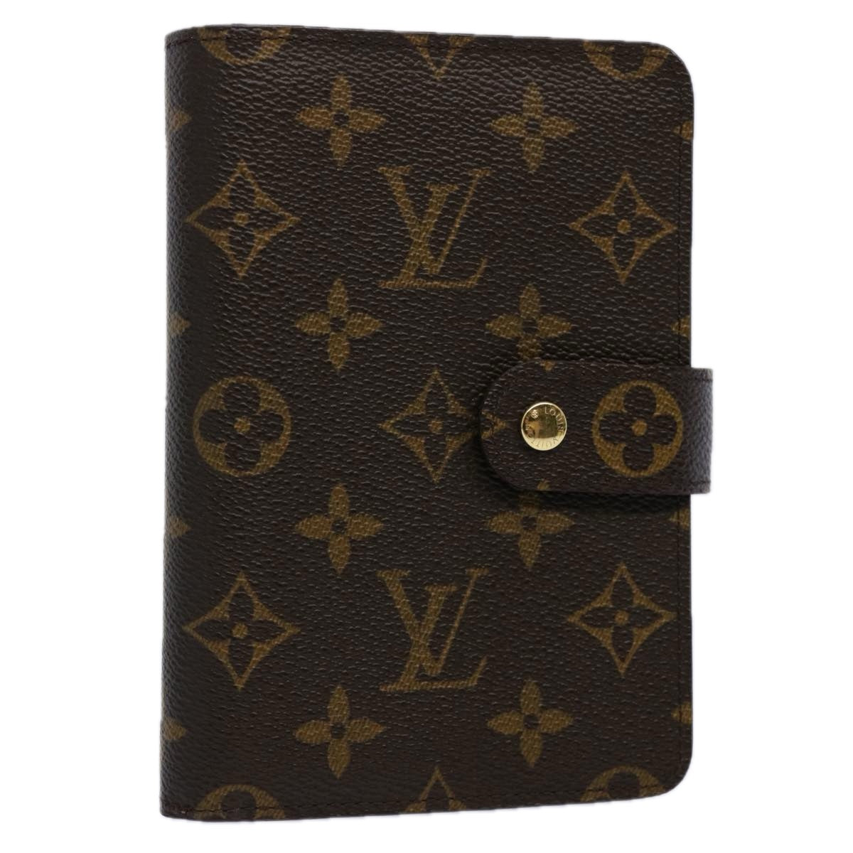 LOUIS VUITTON Monogram Porto Papie Zip Wallet M61207 LV Auth am5270