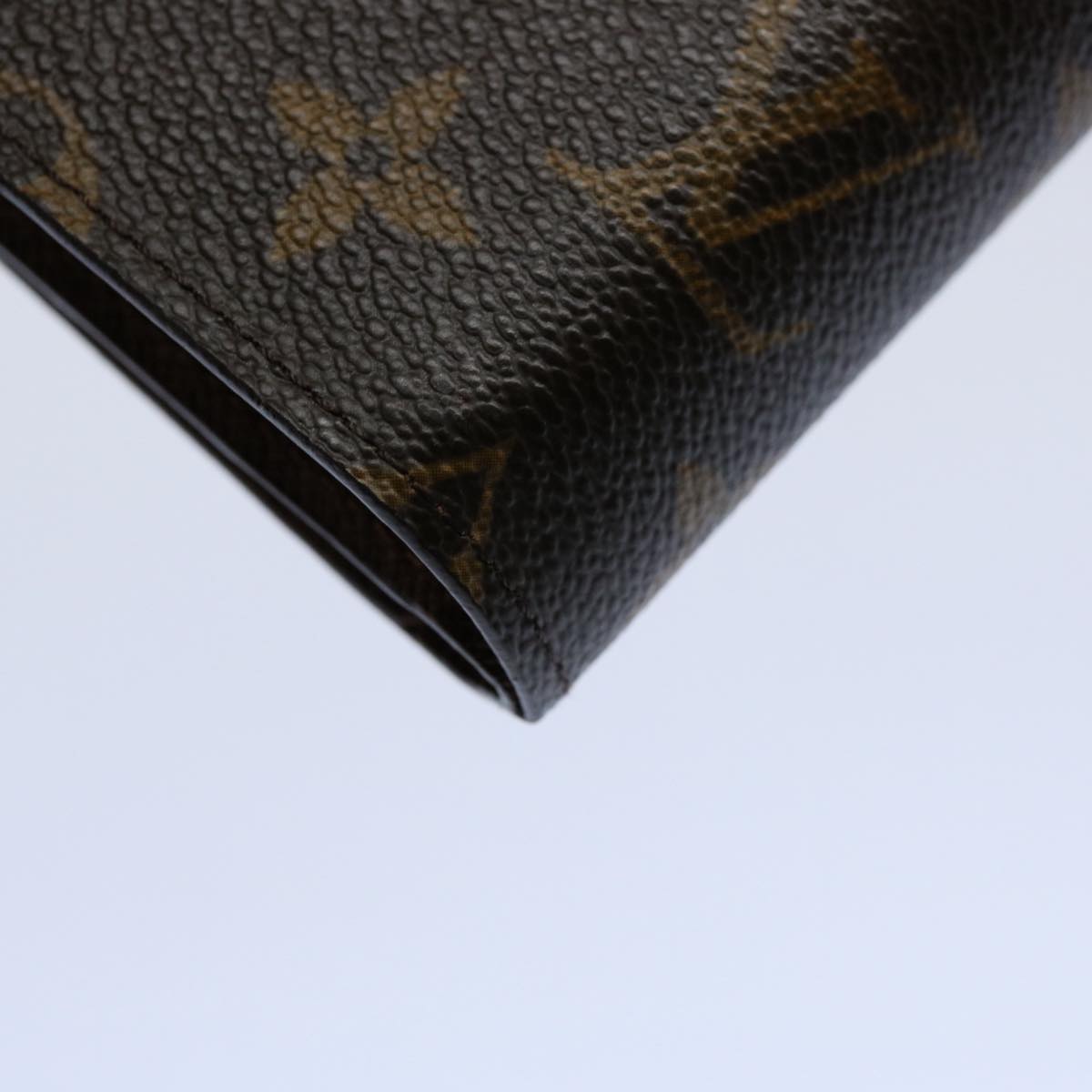 LOUIS VUITTON Monogram Porto Papie Zip Wallet M61207 LV Auth am5270