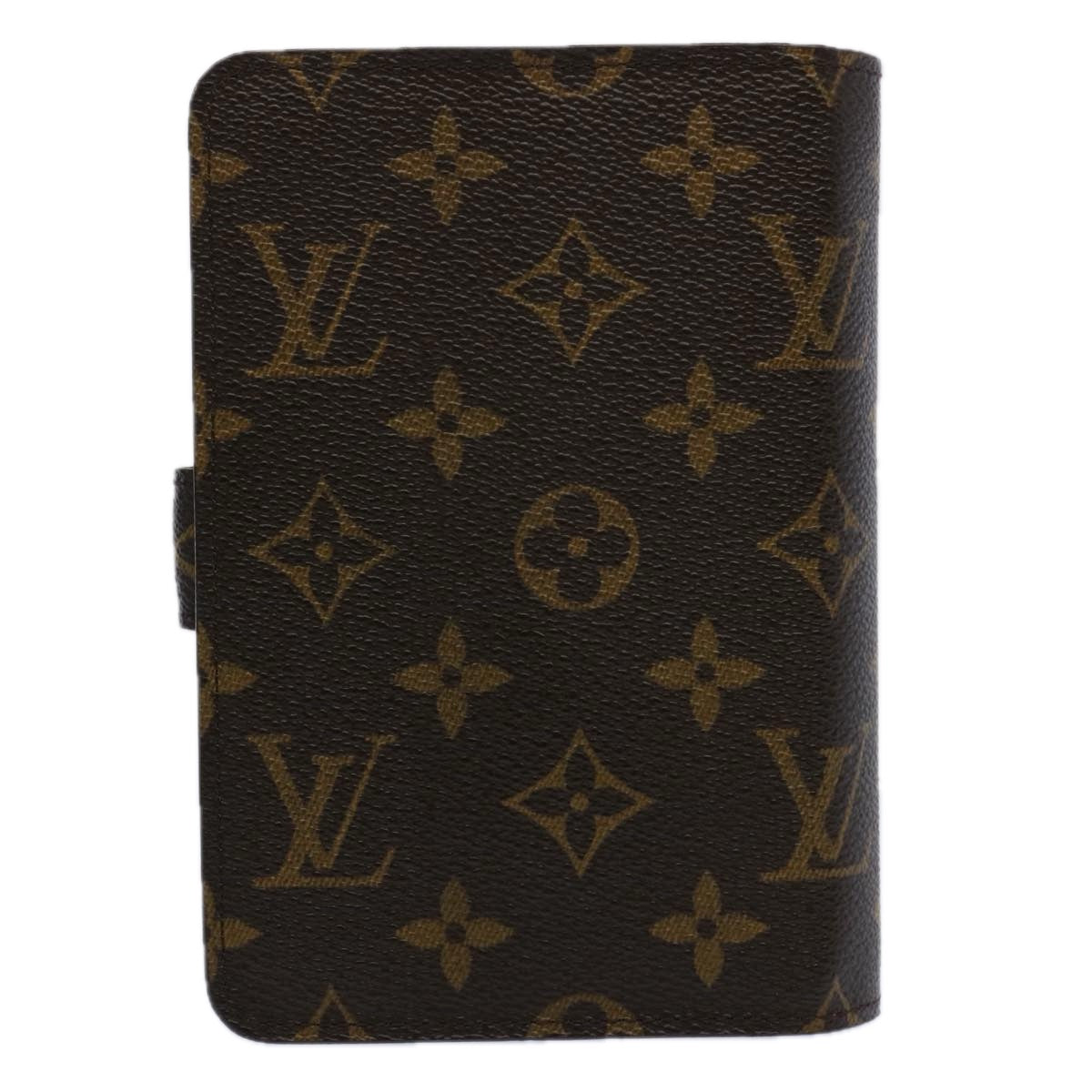 LOUIS VUITTON Monogram Porto Papie Zip Wallet M61207 LV Auth am5270