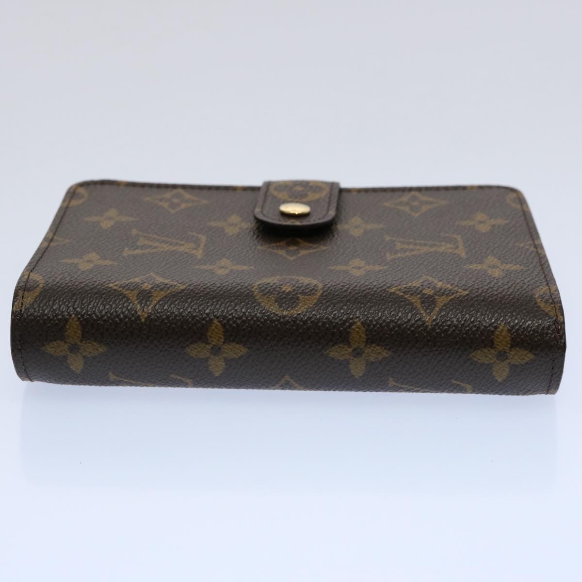 LOUIS VUITTON Monogram Porto Papie Zip Wallet M61207 LV Auth am5270